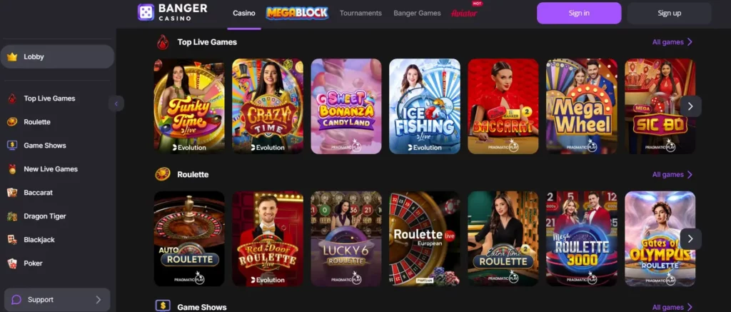 Thrilling Live Dealer Games